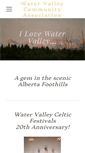 Mobile Screenshot of ilovewatervalley.com